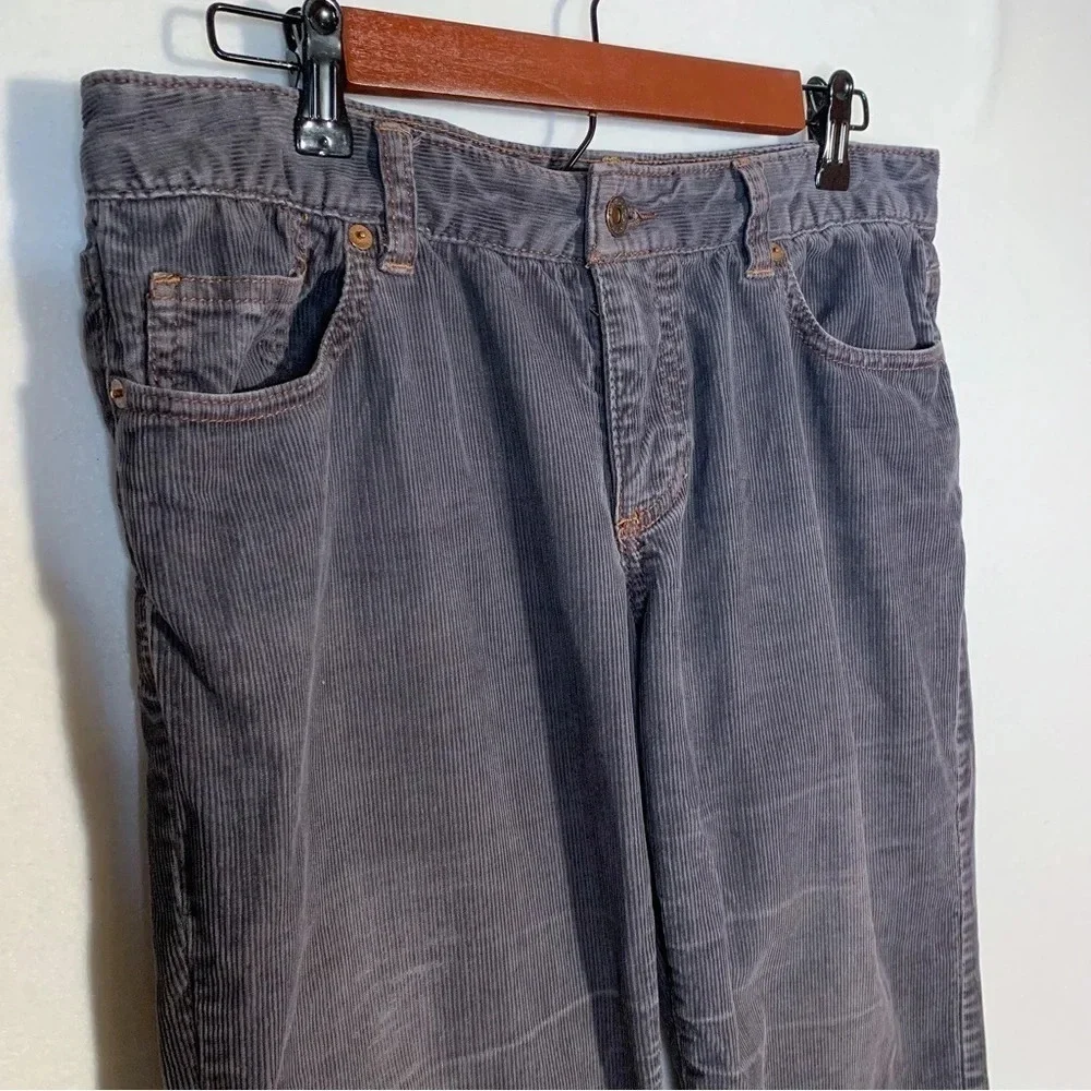 Polo Ralph Lauren Gray Corduroy Straight Leg Pants